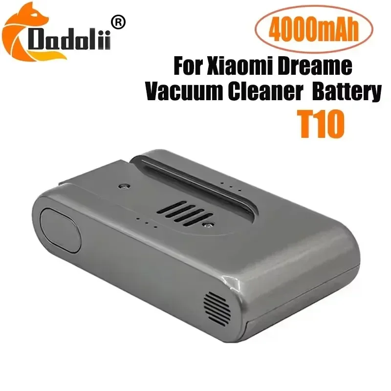 High Capacity Rechargeable Li-ion Battery Pack for Xiaomi Dreame T10 T20 V12S V16S Cordless Vacuum Cleaner