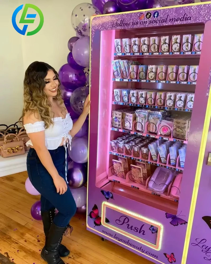 

Заводская поставка Дешевый торговый автомат красоты Mimi Сенсорный экран Косметика для волос Маленький торговый автомат для продажи