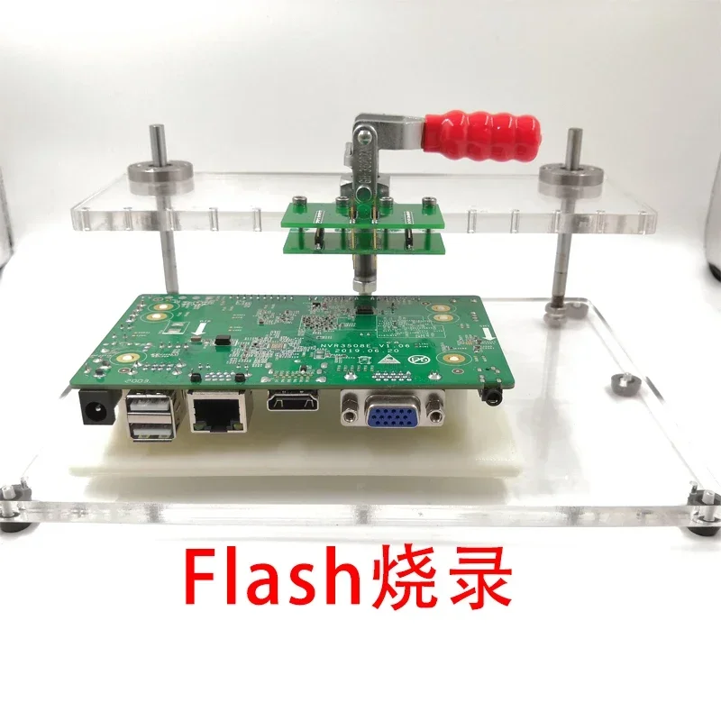 PCB Terminal Block Test Frame Jig Tooling Fixture Quick Clamp JTAG