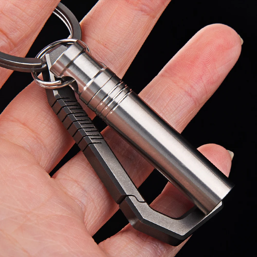 合金密閉ボトル,ミニ防水,ポータブル,屋外用,キーホルダーデザイン,edc,小型オブジェクト用