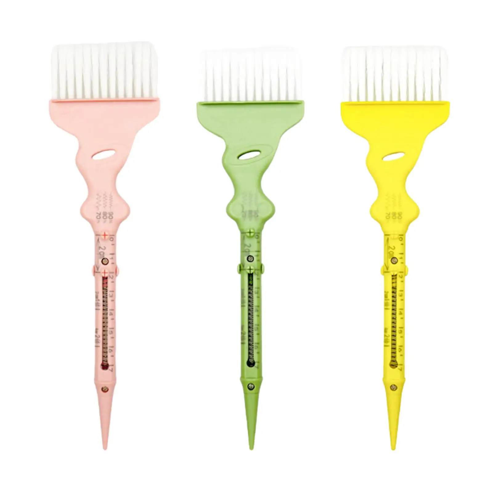 Hair Dye Brush Multifunctional Portable Bleaching Coloring Dyeing Comb for