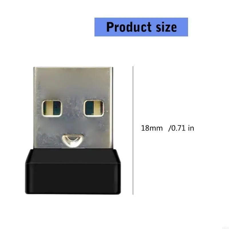 USBワイヤレスドングル2.4GHzマウス信号受信機GPROXスーパーライトワイヤレスマウスアダプター066A用