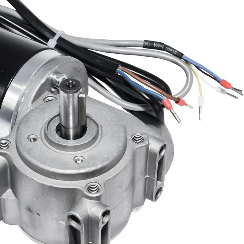 Intelligent encoder by suit hotels, DC24V 60W 100W high torque worm gear reducer motor