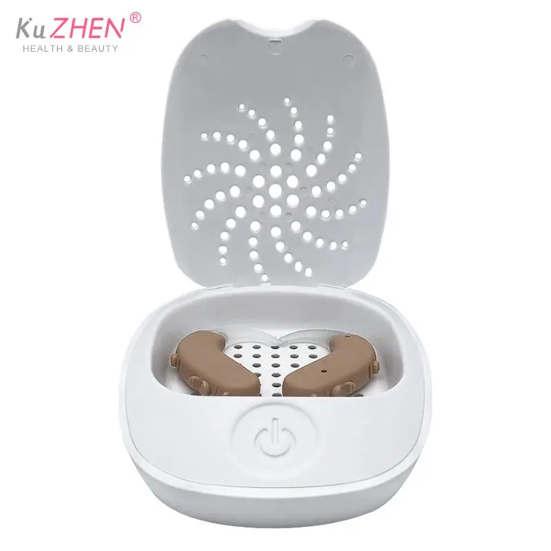 1PC New Electric USB UV Drying Box Headphone Dehumidifier Moisture Proof Hearing Aid UV Dryer CaseDrying Box  Hot sale