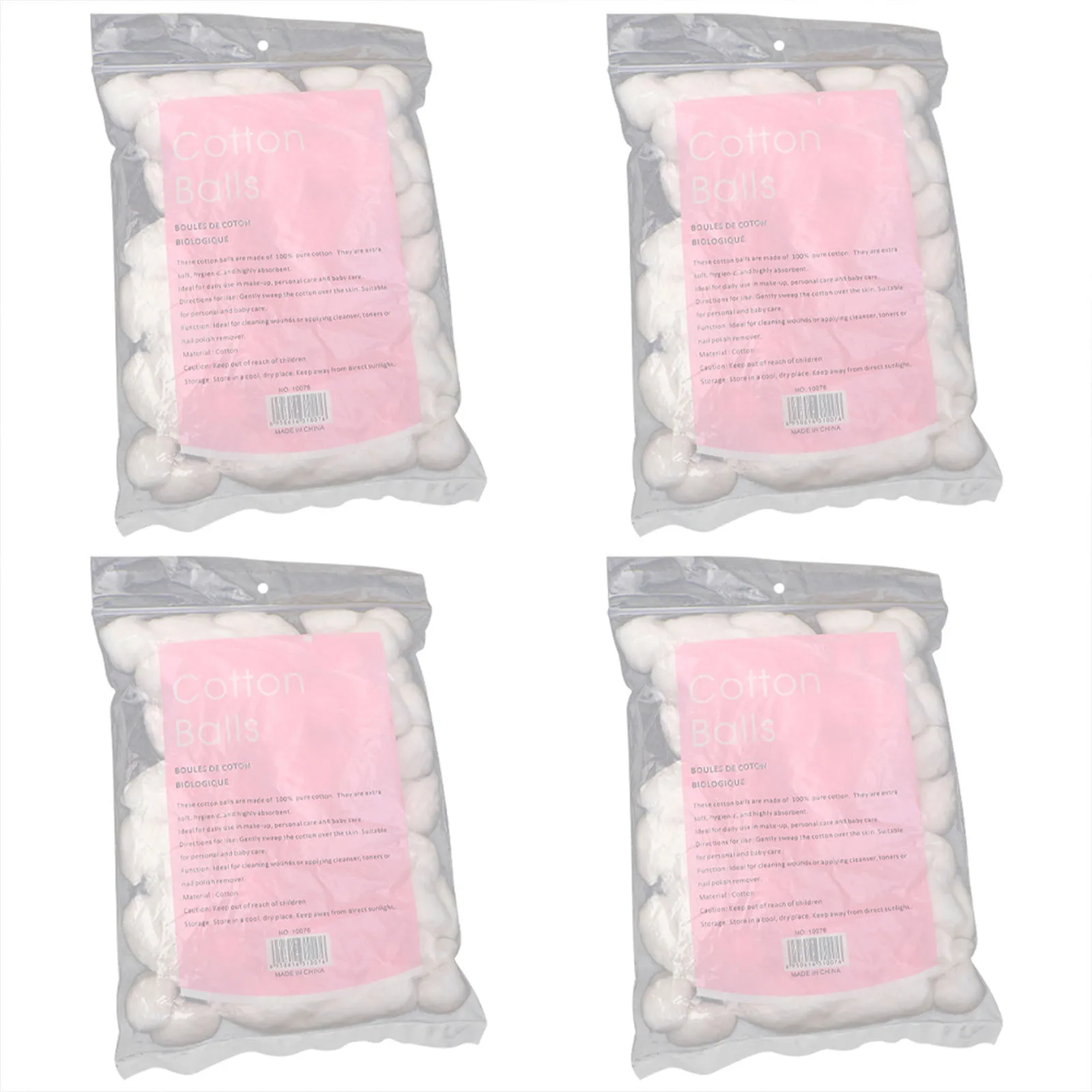 

400Pcs Cotton Balls Absorbent Non Sterile Salon Tattoo Beauty Personal Use Cotton Balls Tattoos Shop Supplies Medical Supplies