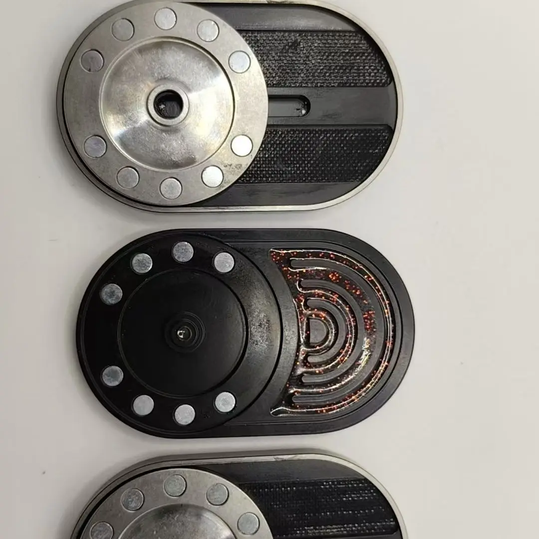 3 Layers Stainless Steel Infinite EDC Push Card Crisp Click Sound Tactile Fidget Gadget Portable Pocket Stress Relief Hand