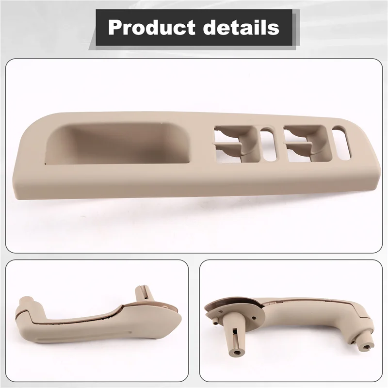 

Car Inside Door Handle Cover Window Switch Bezel Trim Panel 3B1867171E For VW Golf 4 Jetta MK4 1999-2004