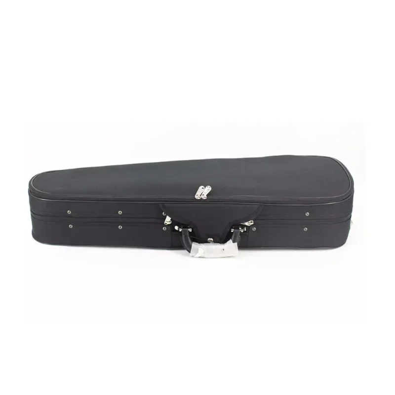 Violin case, triangular black splint case