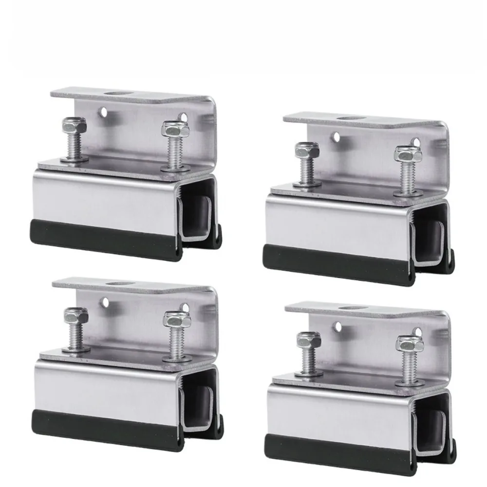 

4 шт. комплект крепления багажника на крышу фургона для PROMASTER для Boxer DUCATO для JUMPER, фотоэлектрические кронштейны для фургонов из нержавеющей стали, багажники на крышу