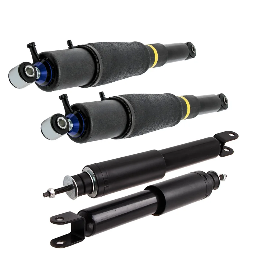 

4pc Rear Front Air Suspension Shocks Struts for Chevrolet Suburban 2000-2006 12477659 15770188