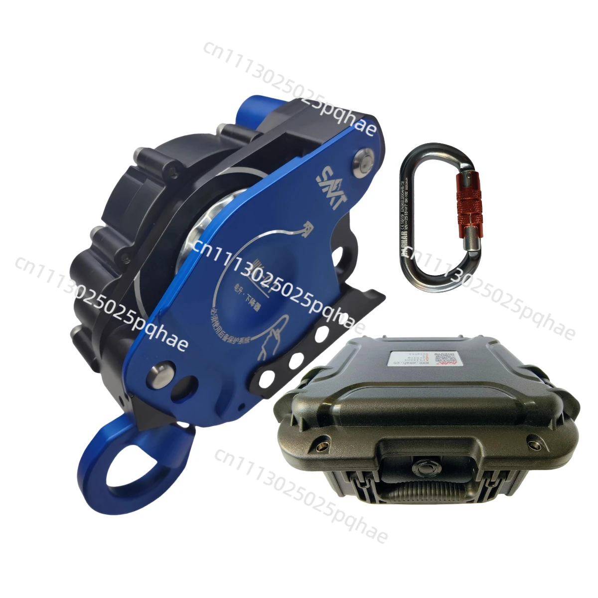 Drill powered lifting/lowering device Ascender and Descending Device for rope access/rescue and outdoor activities rock climbing