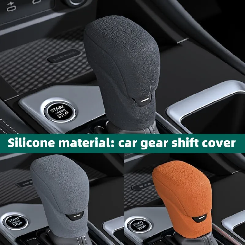 For Nissan Armada Y62 2017~2026 Car Shift Knob Covers Automatic Transmission Head Silicone Protector Case Decoration Accessories 6