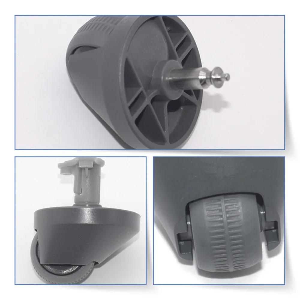 Rueda Universal con soporte antideslizante para Robot aspirador NARWAL J4/J5, accesorios, 1/2 Uds.