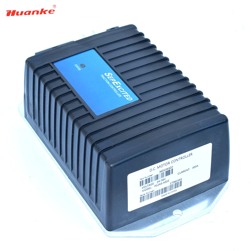 China made 24v 36v 300A DC motor speed controller which can replace the curtis 1243-4220