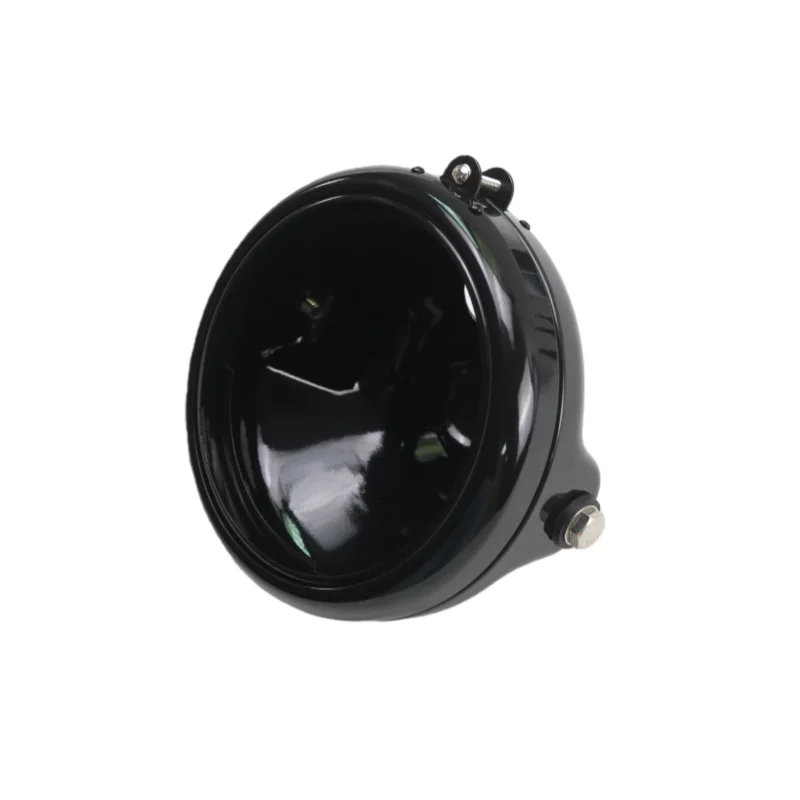 

Universal 5.75Inch LED Motorcycle Bottom Mount Round Headlight Housing Lemp Cover