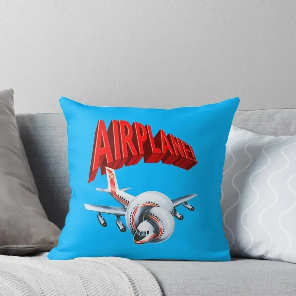

Airplane! Movie Throw Pillow Custom Cushion Photo New year christmas decorations for home 2025 Custom Cushion pillow