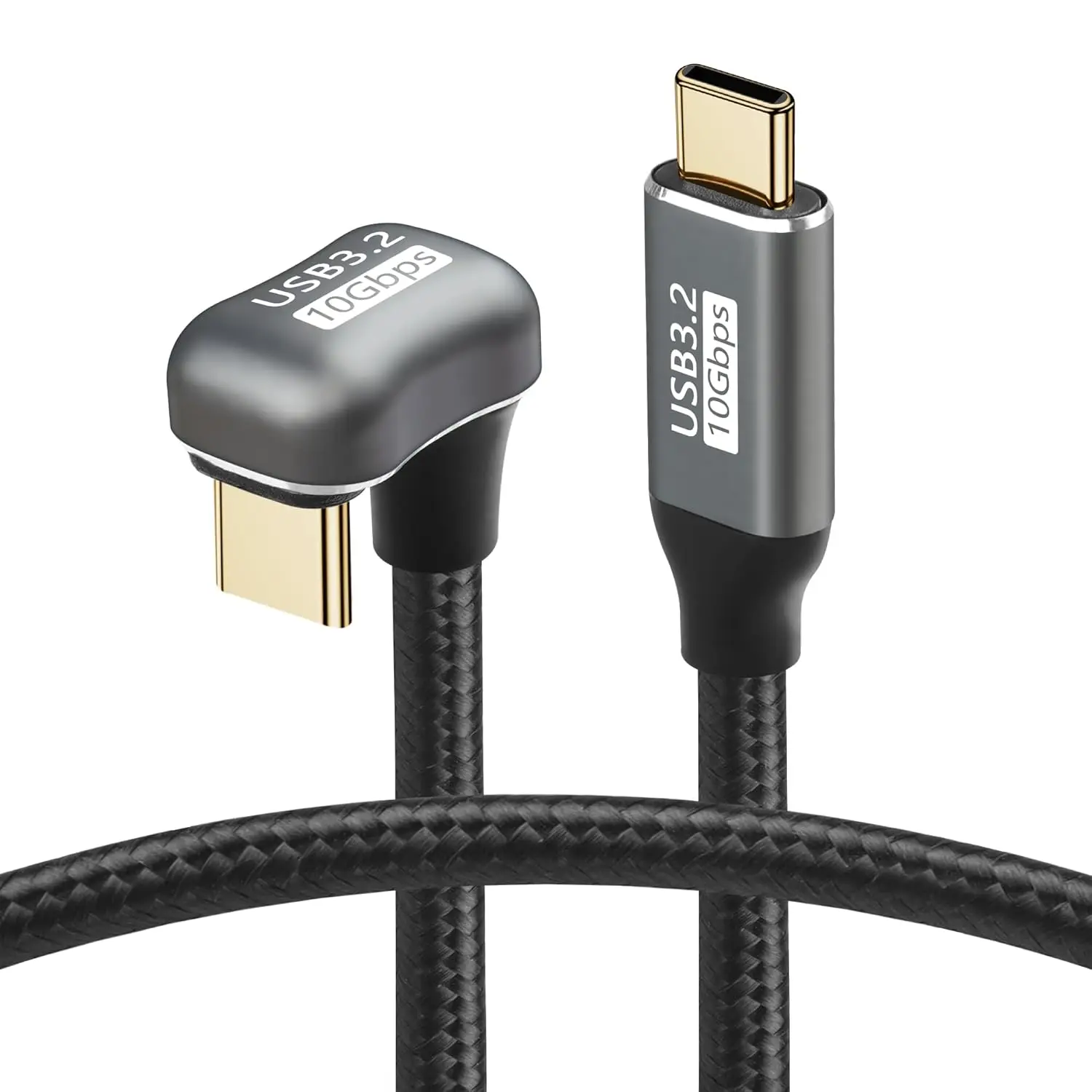 U-Shape USB3.2 10Gbps Type C to Type C ThunderBolt 3 Cable PD100W 5A USB-C Cord For iPhone 15 Pro Max MacBook Pro Samsung Xiaomi