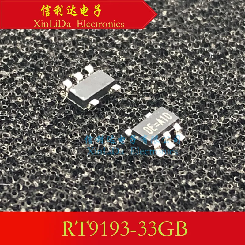 Rt9193-33Gb Rt9193-33 the Making Code De= Sot23-5 Linear Voltage Regulator New and Original