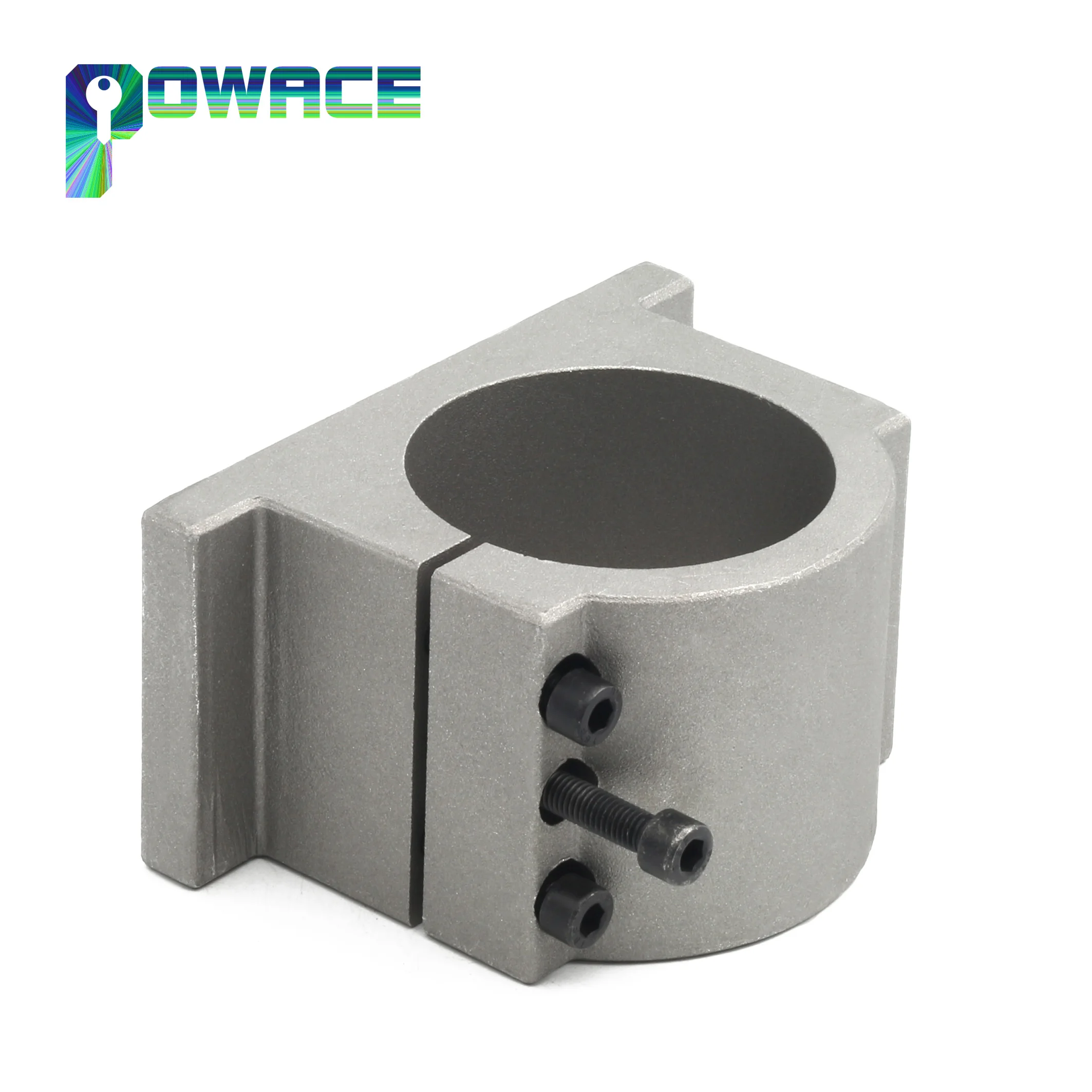 65mm 80mm 100mm Cast Aluminium Spindle Bracket Clamp Fixture Holder Mount CNC Accessories Part