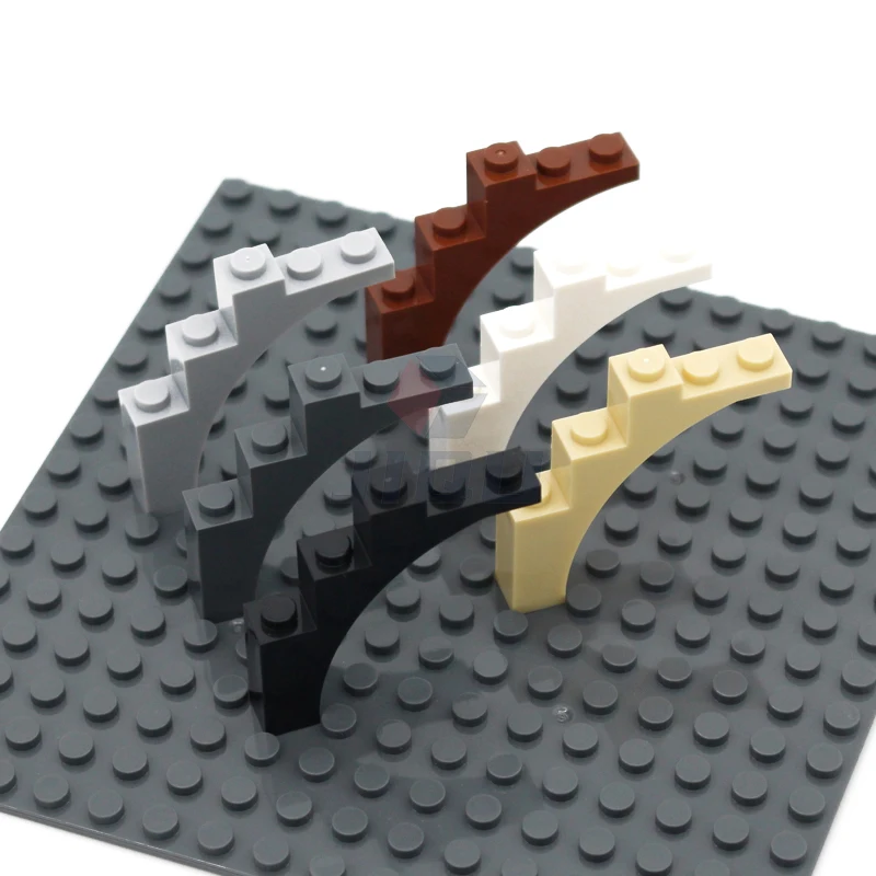 Bloques de construcción de arco continuo para niños, 1x5x4, Compatible con MOC 2339 14395, accesorios para árboles, bloques de construcción,