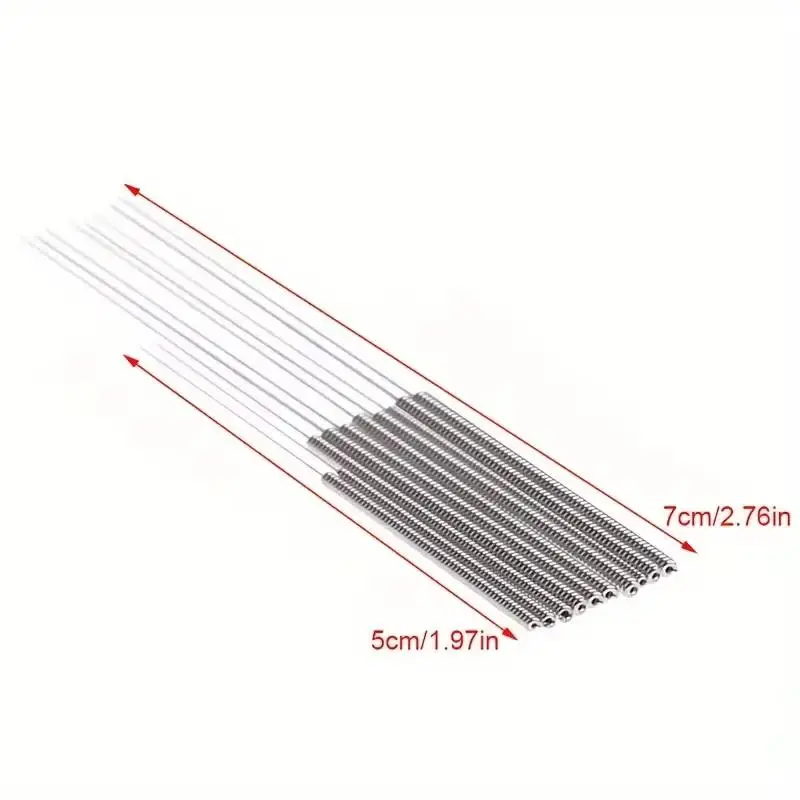 3D-Drucker Düsenreinigungsset 0,2/0,25/0,3/0,35/0,4mm Edelstahl-Düsenreinigungsnadeln Reiniger für Auto-Scheibenwischer und Gasherde – Detail 10