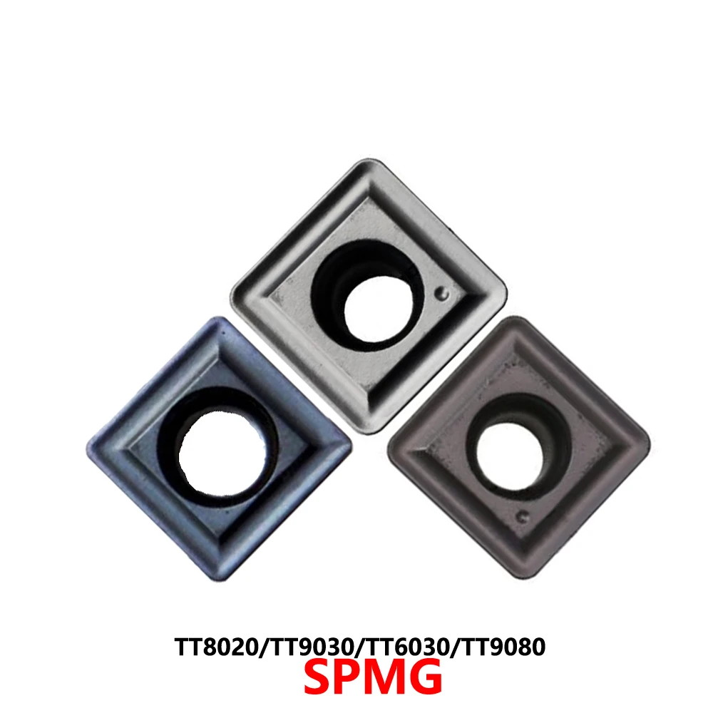 

U Drill Carbide Inserts SPMG SPMG050204 SPMG060204 SPMG07T308 SPMG090408 SPMG110408 SPMT090408 SPMT110408 DG DK EM TT8020 TT9080