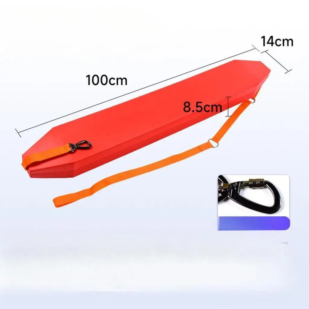 Lifeguard Flotation Tube EVA Buoy Anti Slip Belt Water Safety Equipment for Pool Beach Emergency and Drills