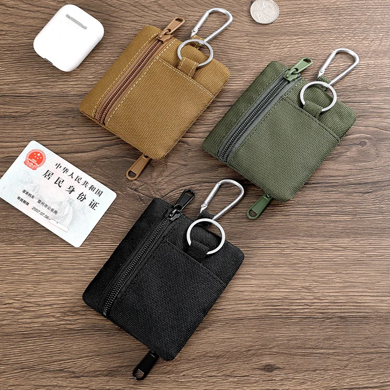 Key Bag Coin Purse Outdoor Sports Storage Zipper Bag Small Wallet Sports Portable Mini Purse Coin Purse Clutch Bag