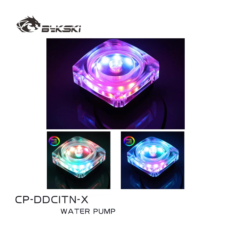 Bykski Hungary Laing DDC Pump CP-DDCITN-X  4 Meters 350L/H Maxmum Speed Max 4000rpm Support Combo 60mm Diameter Reservoir