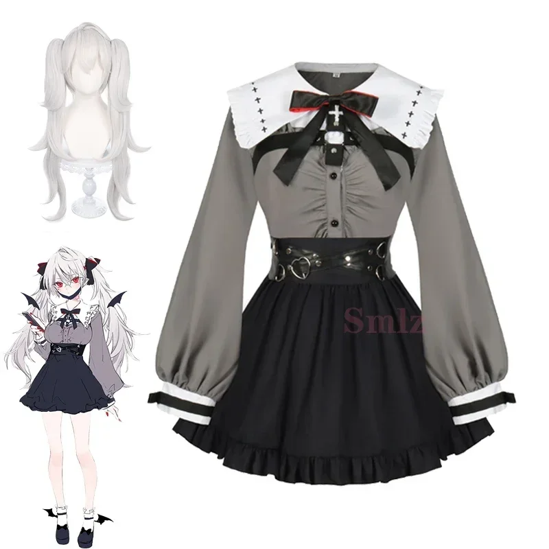 Vtuber Kuzuha Sanya cosplay costume women dress outfits Halloween carnival suit