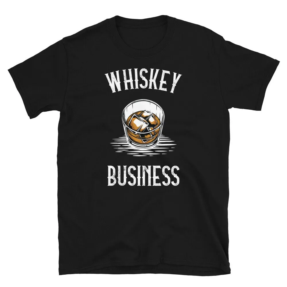 Alcoholic Beverage Scotch Bourbon Whiskey Business  T Shirt