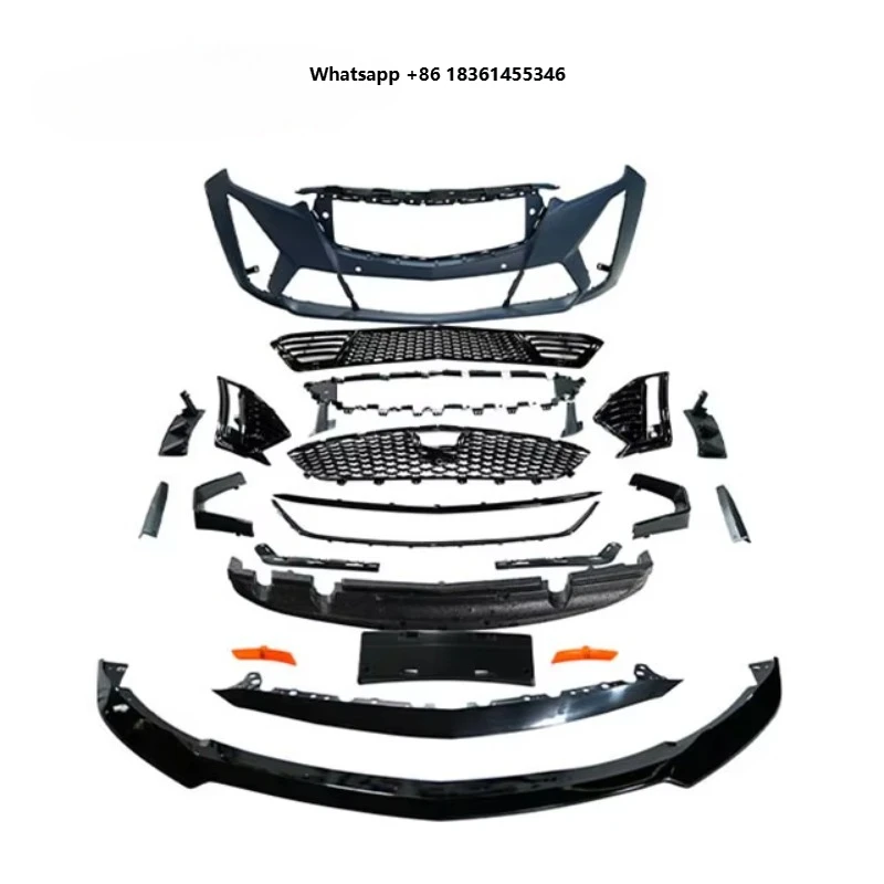 

For CT5 Upgrade V Style Blackwing Body Kit Front Bumper Front Lip Grille