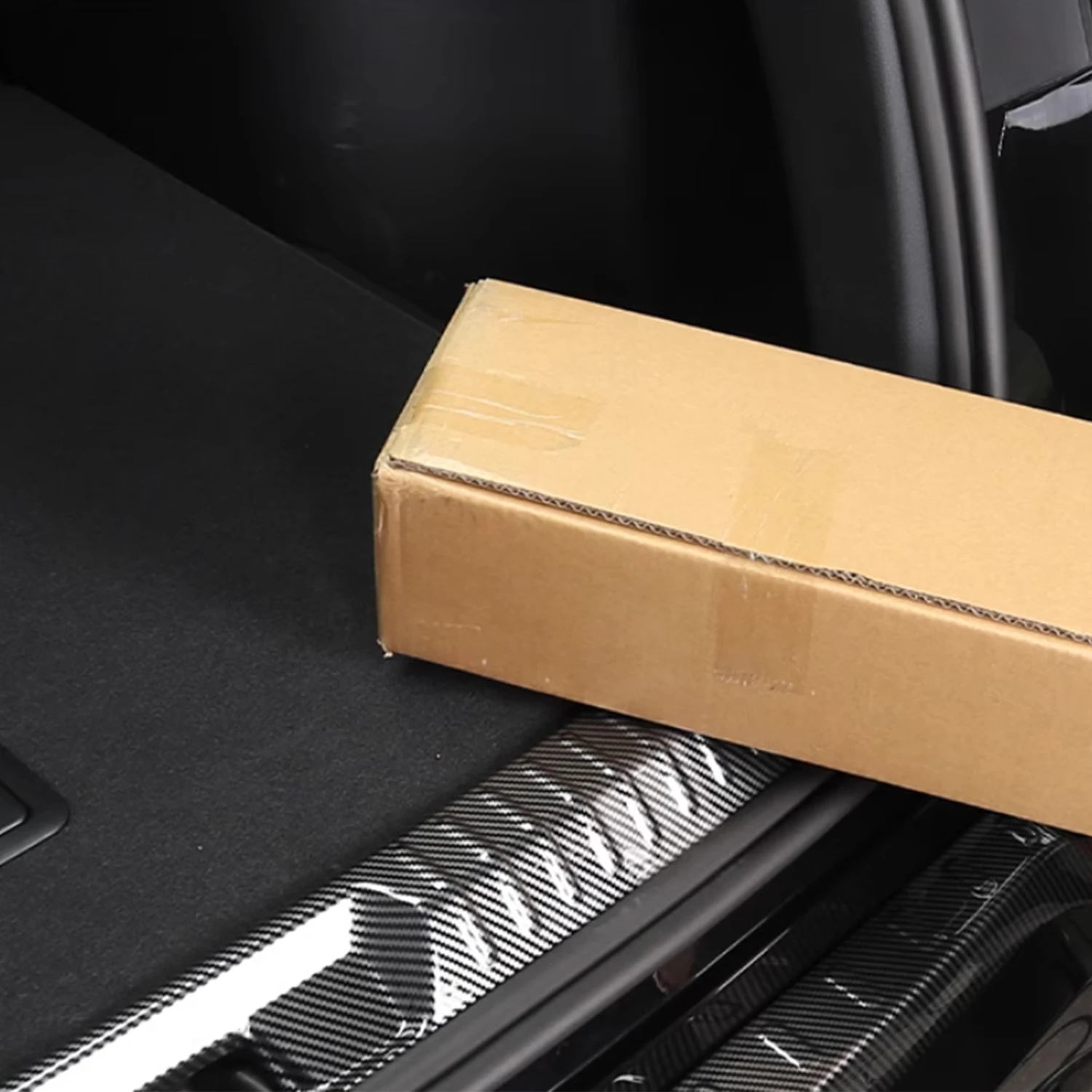 اكسسوارات السيارات الخارجي الداخلي الخلفي الجذع واقي مصد السيارة غطاء ل BYD Song Plus DM-i EV/Seal U/Sealion 6 2023-2025 #3