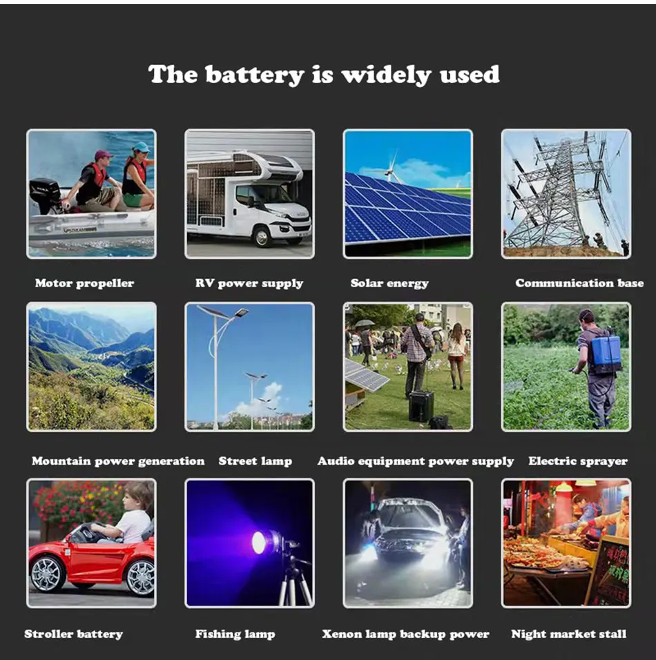 12V Battery 9Ah-21Ah 18650 Lithium Rechargeable Battery Pack for Sprayer Kid's Electric Toy Cars Audio Scale toy go-kart view 4