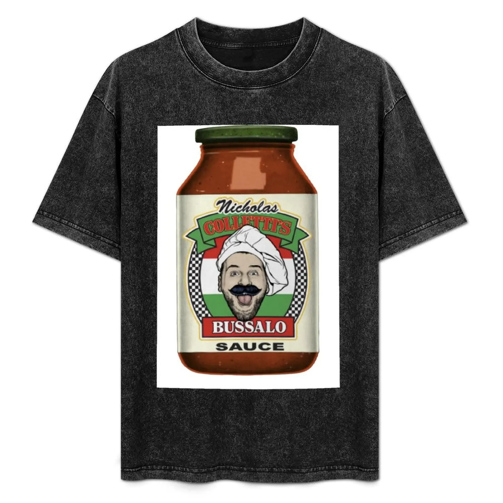 Nick Colletti Bussalo Sauce T-Shirt All Match Basic Short Sleeve Top