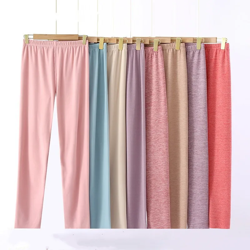 2024 Spring Women Soft Velvet Sleep Pants Female Casual Plus Size Pants Sweet Loungewear Leggings Female Warm Home Pants