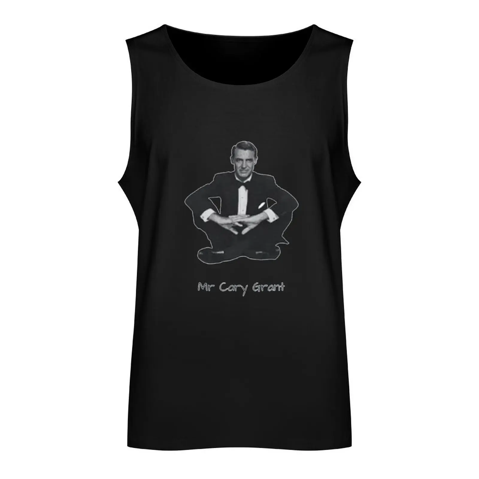 Mr Cary Grant Tank Top Men's fitness t-shirt gym accessories man t-shirt Men's