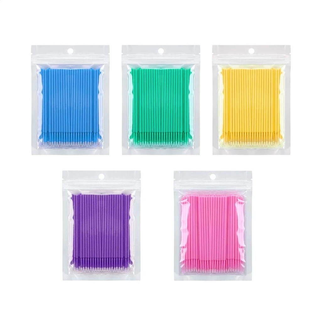 20x100Pcs/Bag Dentistry Disposable Micro Brushes Applicators Brush Teeth For Dental Application Oral Care Dentist Materials