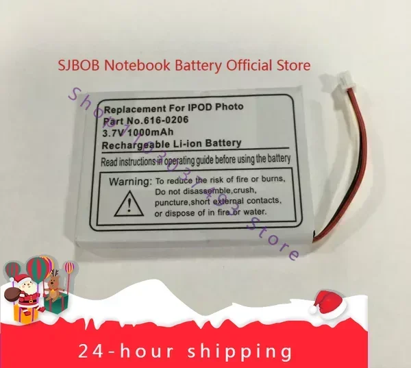 

high-quality products For ipod Photo 20G 30G 60G Battery Photo Battery A1059 616-0206 Tool