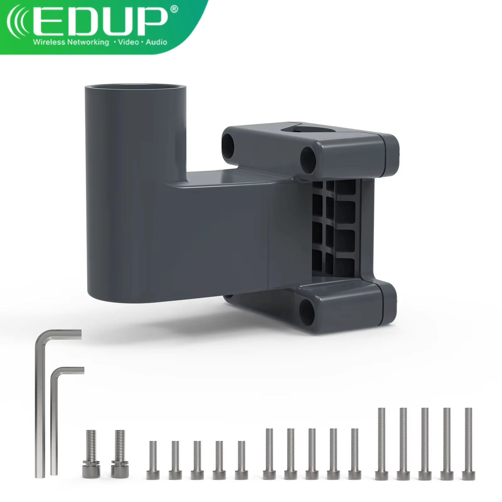 EDUP SK0018 Starlink Roof Rack Tubing Holder Heavy Duty Stable Starlink Mounting Set Mini & Gen 2 Vehicle Mount Clamp