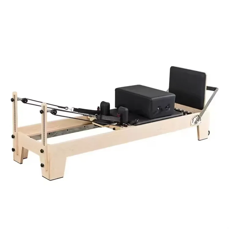 NaruhitoHome Professional Pilates Reformer High Quality Pilates Reformers Maple Wood Pilates Reformers