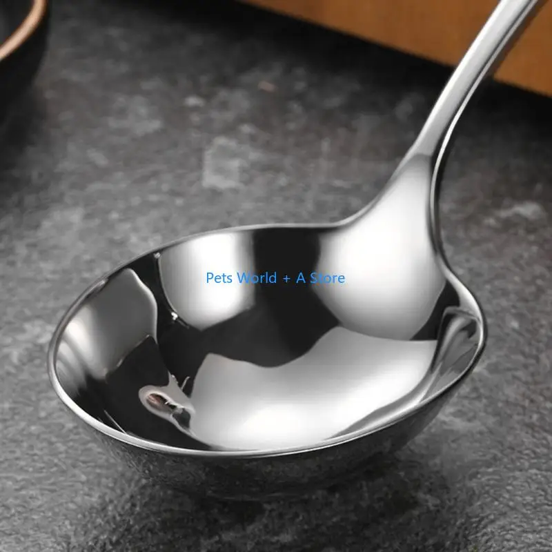 

37 МБ ложка для супа, легко моющиеся половники, термостойкая сервировочная ложка, кухонная утварь, идеально подходит для каши,