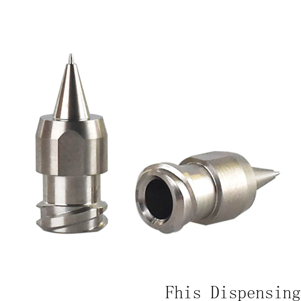 Musashi Style Thread Integrally Molded Double Precision Stainless Steel Dispensing Needle Nozzle