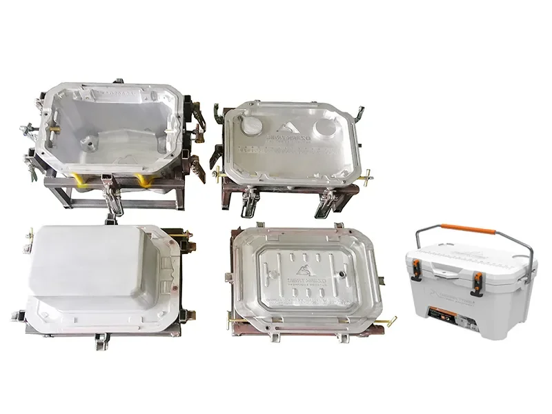 

Customized Rotomolding Insulated Cooler Box Mold, PE Material Outdoor Rotomolded Ice Cooler Mold