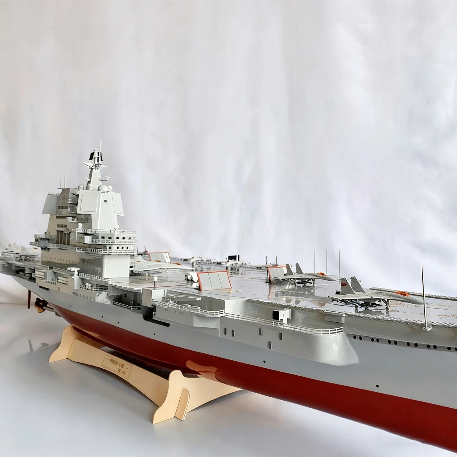 RC Ships1/200 حاملة الطائرات قارب التحكم عن بعد 156 سنتيمتر عالية القوة الألياف الزجاجية بدن RC Schiffe نموذج السفينة لعبة سفينة حربية نموذج #3