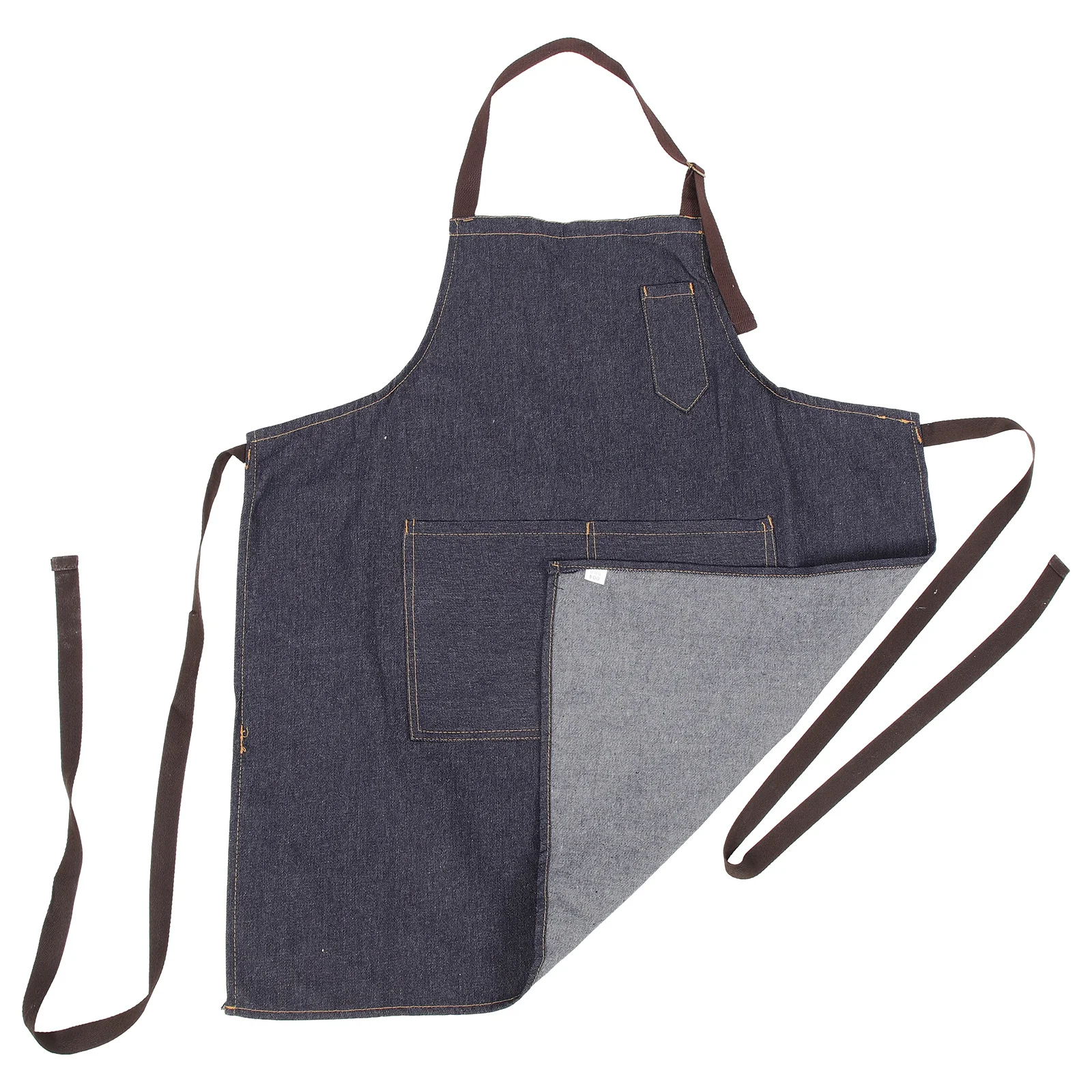 

1pc Heavy Duty Waterproof Greaseproof Acid Alkali Resistant Industrial Apron For Kitchen Butchers Barbecue Coffee Artist Dark