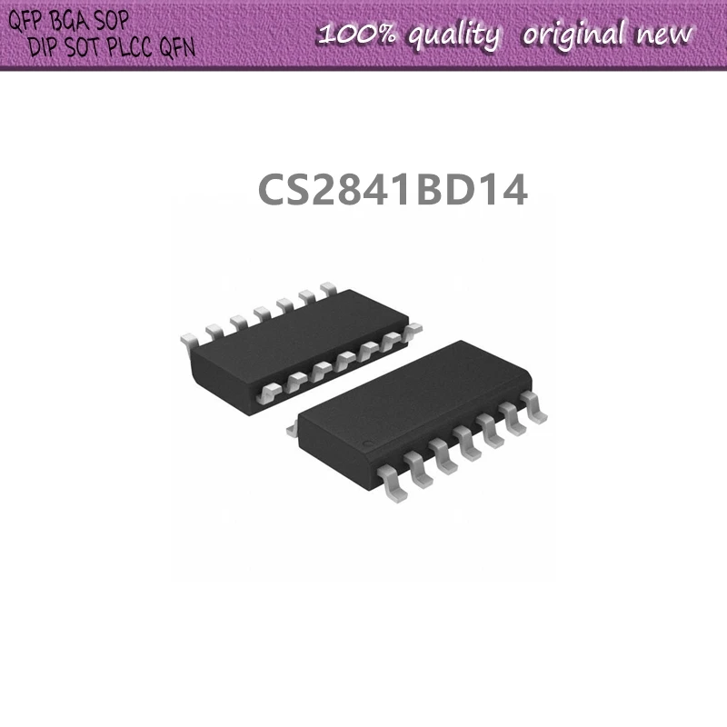 

10 шт./лот CS2841BD14 2841BD14G СОП-14