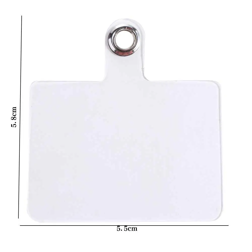 Mobile Phone Lanyard Patch Male Anti-lost Fixed Card Shell Connection Pendant Without Lanyard Hole Transparent Clip