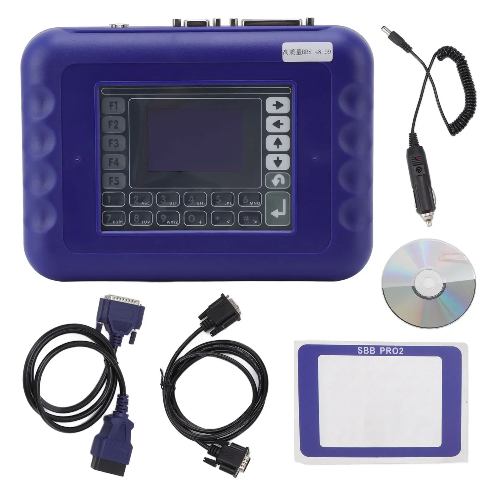 Auto Key Programmer V48.99 SBB PRO2 Cover Most Of Car Key Maker No Limited Token Transponder Tool SBB Pro2 V48.99 Key Programmer