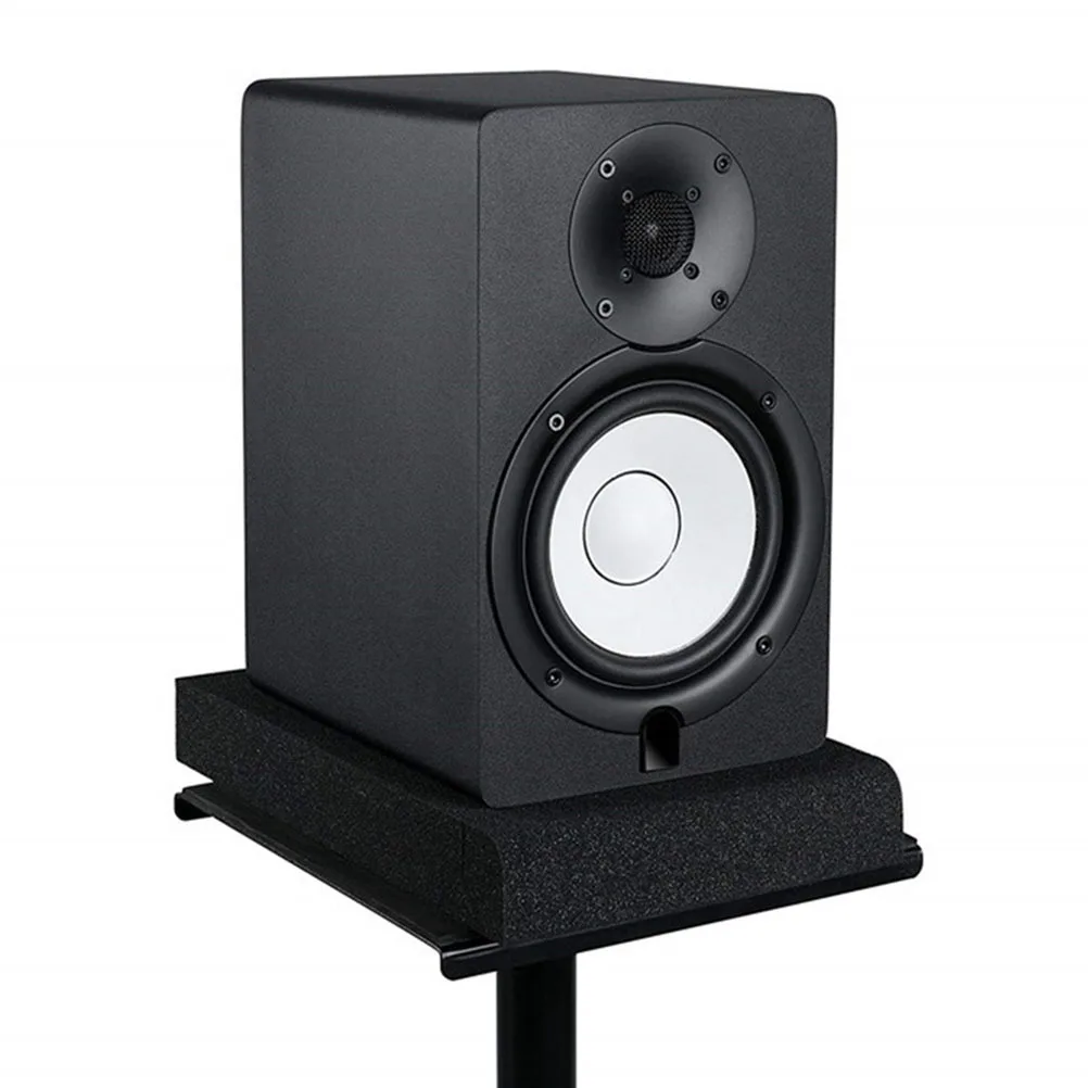 

1pc Speaker Isolation Pad High-Density Sponge Shock-Absorption Cushion Black For Studio Monitor Stand Loudspeaker Isolation Part